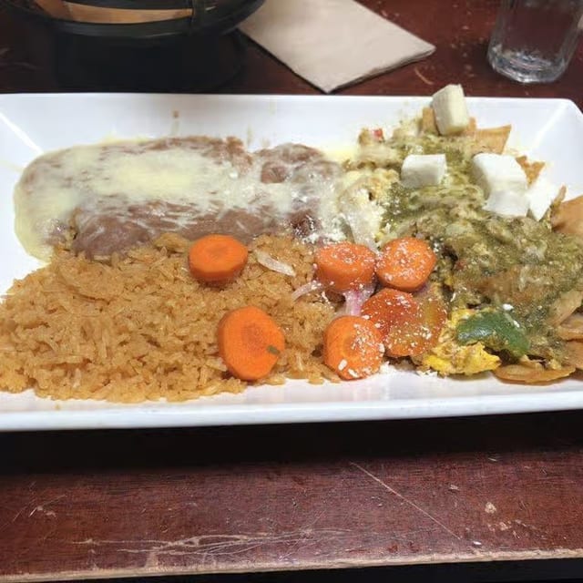 Chilaquiles Verdes.