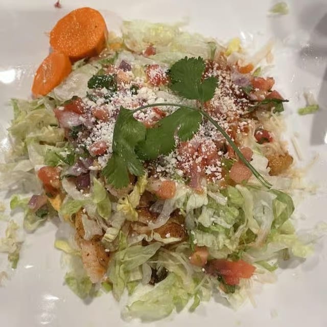 Tostada De Camaron.