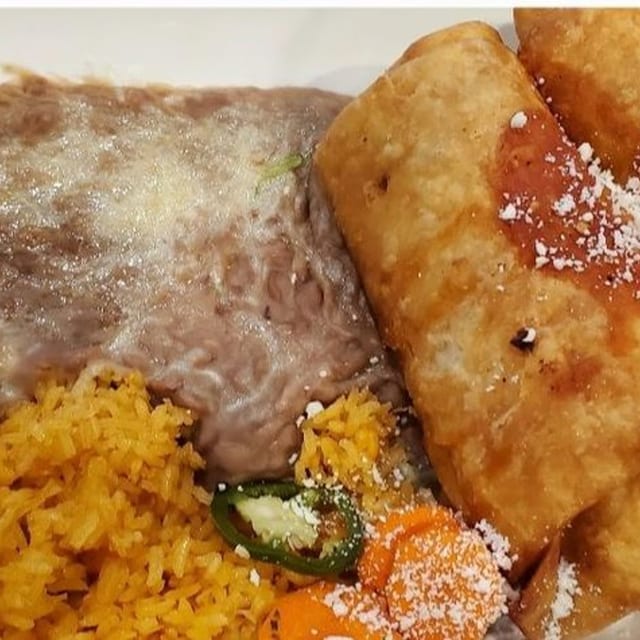 Chimichangas.