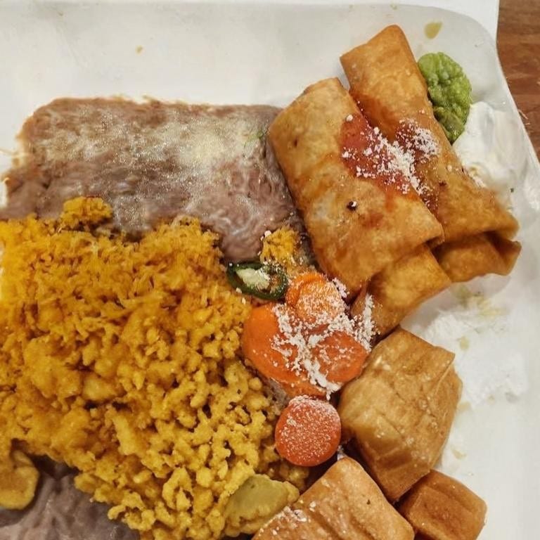 Chimichangas.