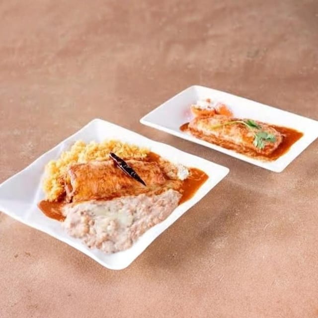 #12-One Enchilada and One Tamale.