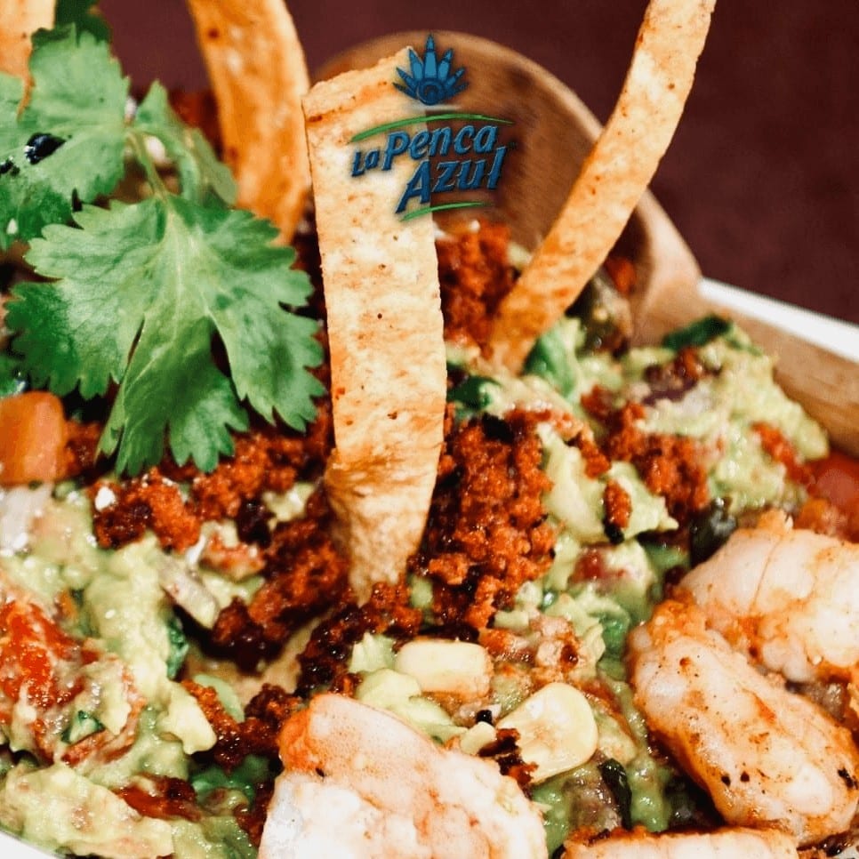 Guacamole Con Chorizo.
